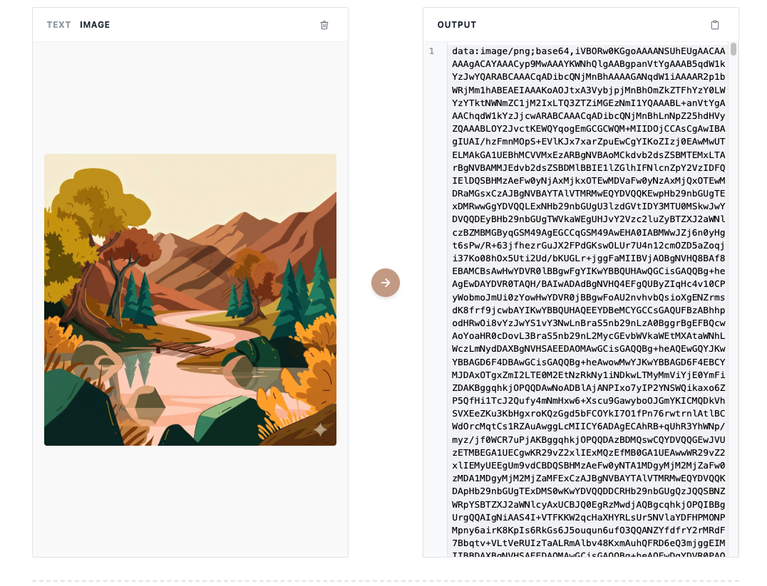 Base64 인코더 사용법