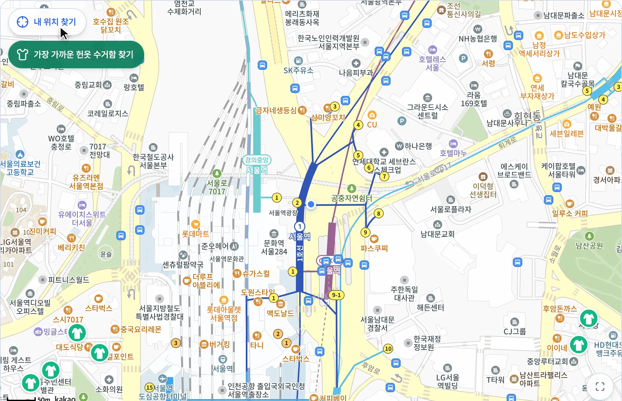 헌옷 수거함 지도-guide-1
